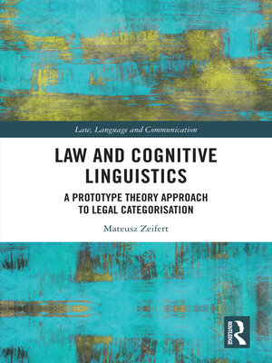 cover image of Law and Cognitive Linguistics